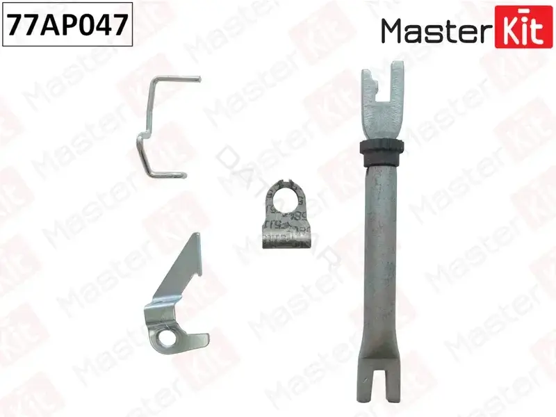 Ремкомплект тормозных колодок MASTERKIT 77AP047