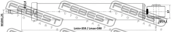 Амортизаторы FEBEST 23110-002R