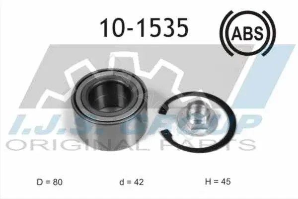 Подшипник ступицы IJS GROUP 10-1535