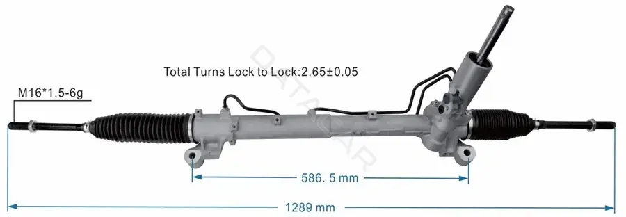 Рулевая рейка M-TEX MTRR10026