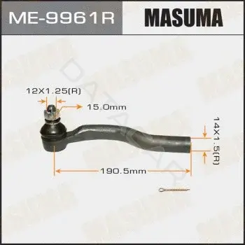 Рулевые наконечники MASUMA ME-9961R