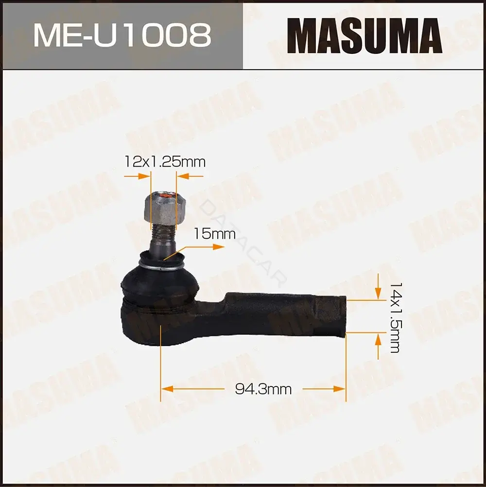 Рулевые наконечники MASUMA ME-U1008