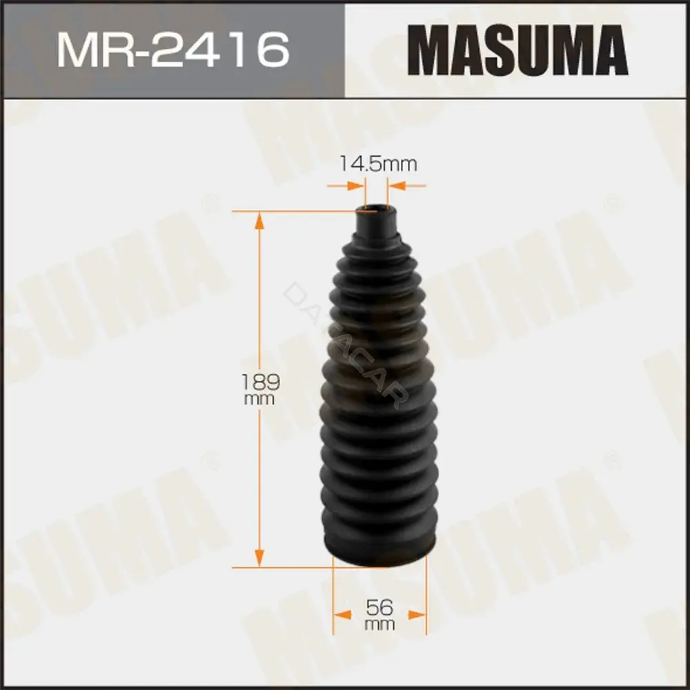 Пыльник рулевой рейки MASUMA MR-2416