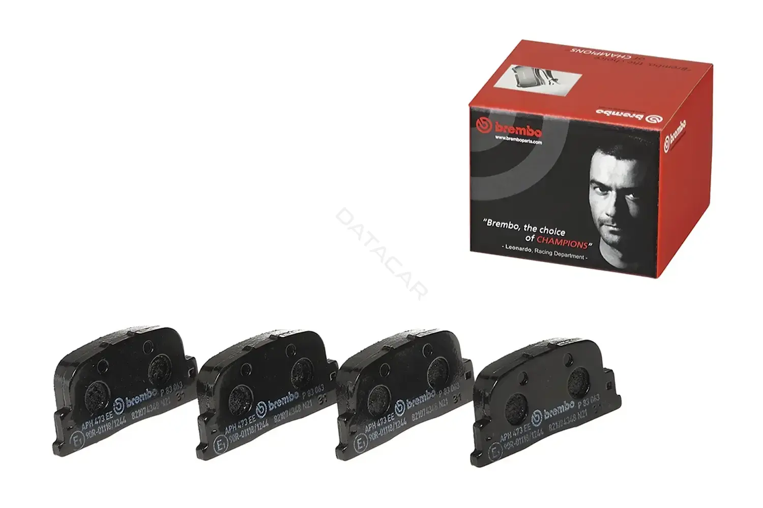 Тормозные колодки BREMBO P83063
