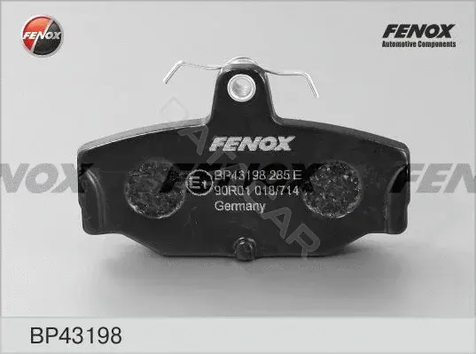 Тормозные колодки FENOX BP43198