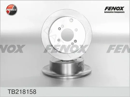 Тормозные диски FENOX TB218158