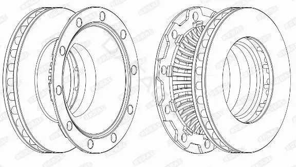 Тормозные диски BERAL BCR252A