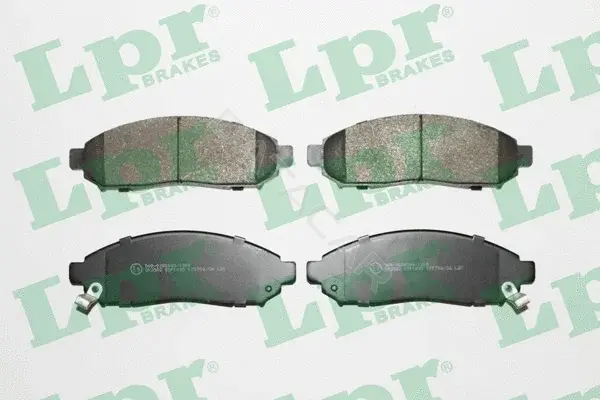 Тормозные колодки LPR/AP/RAL 05P1495