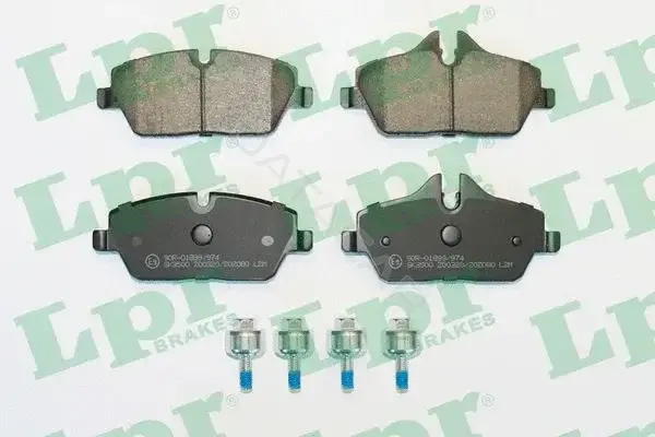 Тормозные колодки LPR/AP/RAL 05P2080