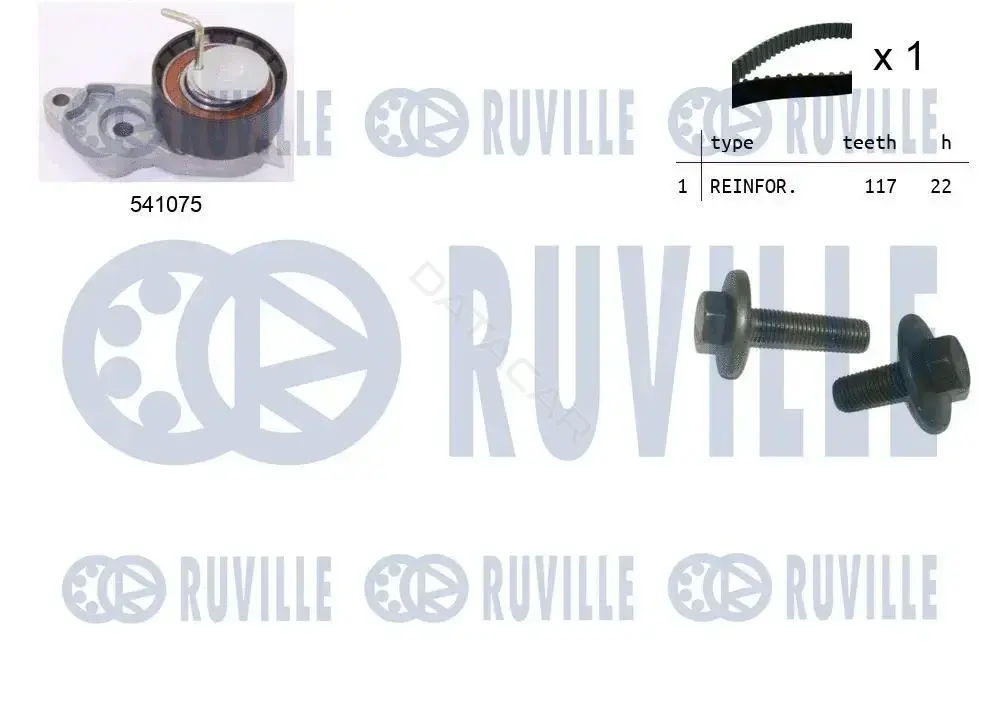 Комплект ГРМ RUVILLE 550064