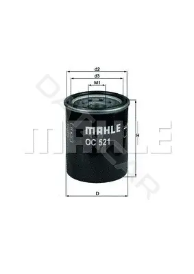Масляный фильтр KNECHT/MAHLE OC521