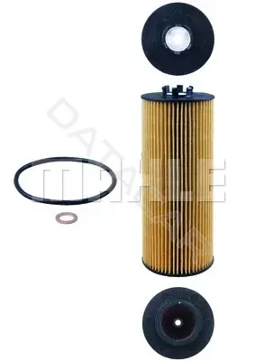 Масляный фильтр KNECHT/MAHLE OX164D