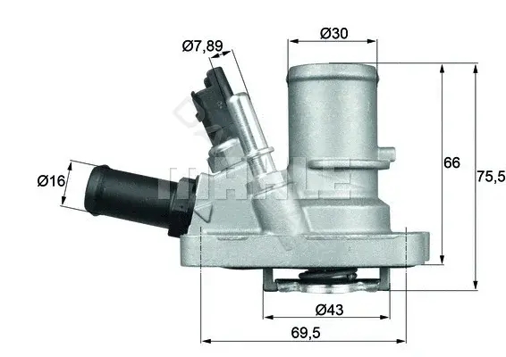 Термостат KNECHT/MAHLE TI14488