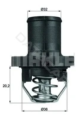 Термостат KNECHT/MAHLE TI4789