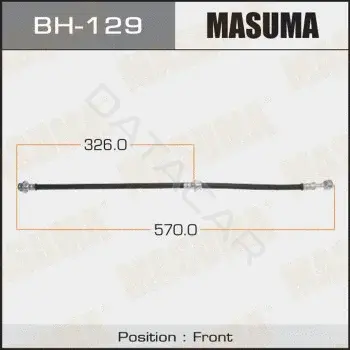Тормозные шланги MASUMA BH-129