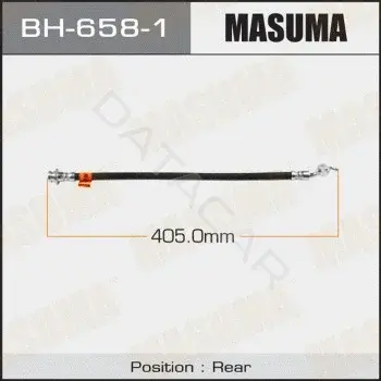 Тормозные шланги MASUMA BH-658-1