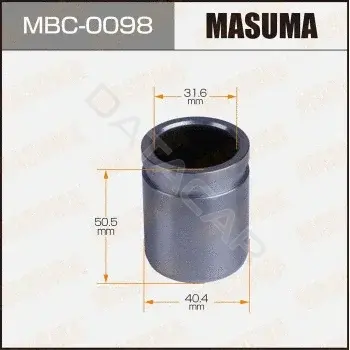 Поршень суппорта MASUMA MBC-0098