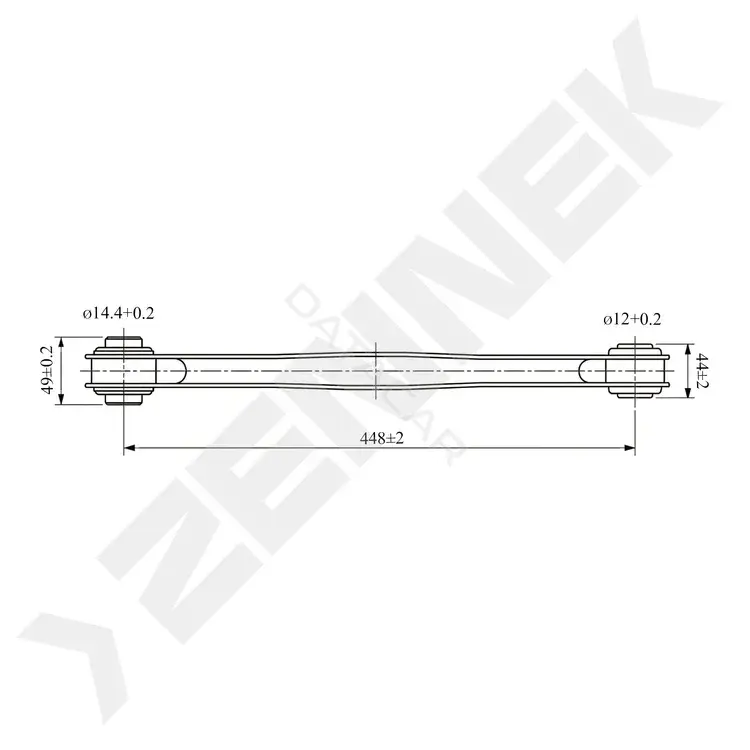 Рычаги ZENNEK DCA0357