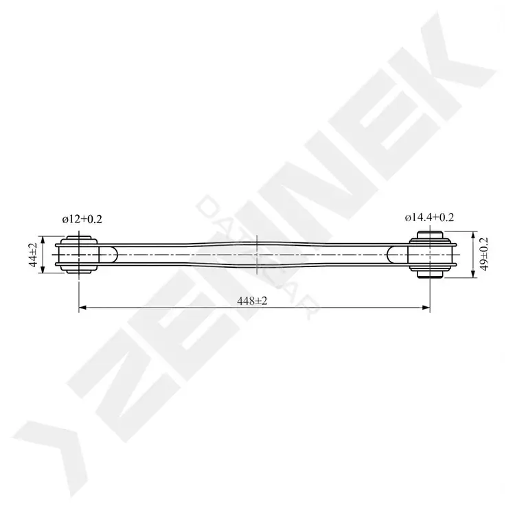 Рычаги ZENNEK DCA0358