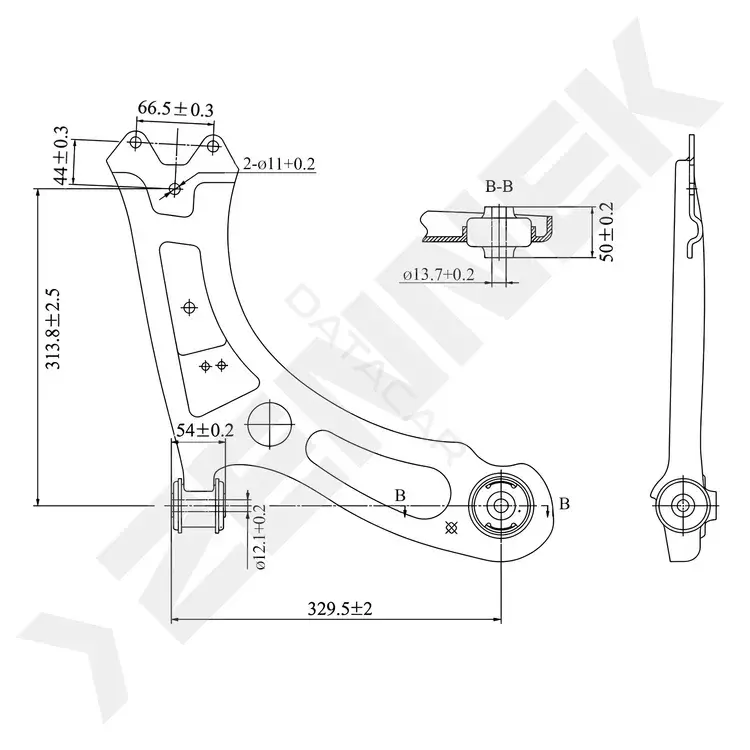 Рычаги ZENNEK DCA0380