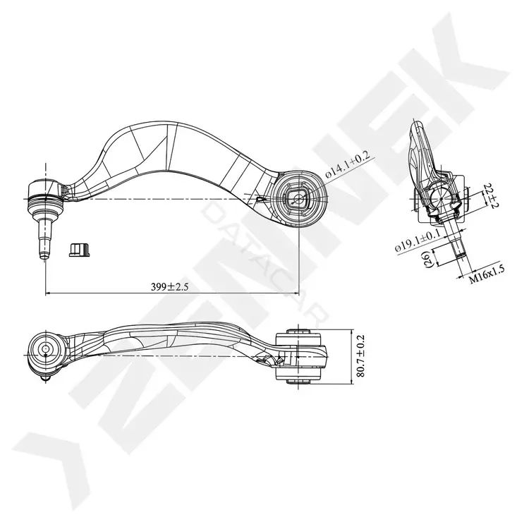 Рычаги ZENNEK DCA0394