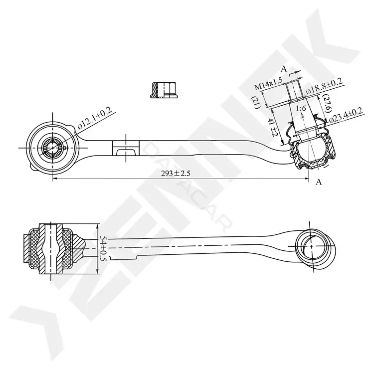 Рычаги ZENNEK DCA0401
