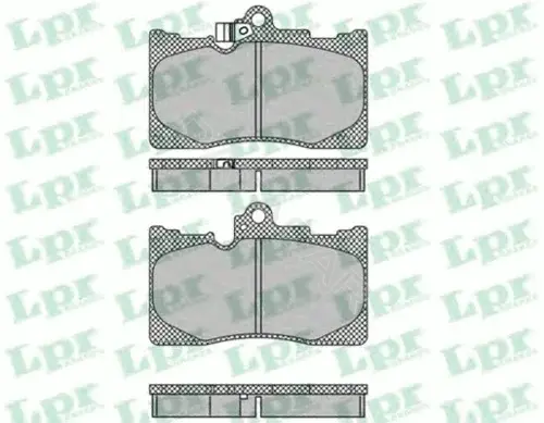 Тормозные колодки LPR/AP/RAL 05P1331
