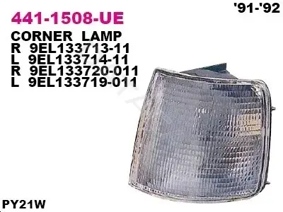 Поворотник DEPO 441-1508R-UE