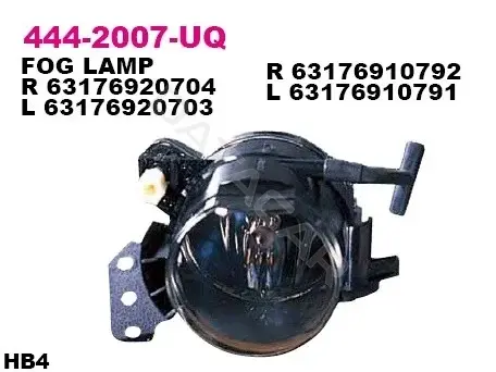 Противотуманные фары DEPO 444-2007L-UQ