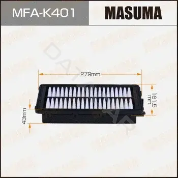 Воздушный фильтр MASUMA MFA-K401