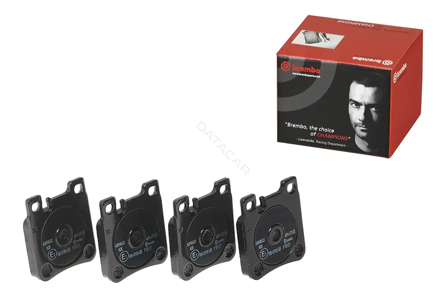 Тормозные колодки BREMBO P50017