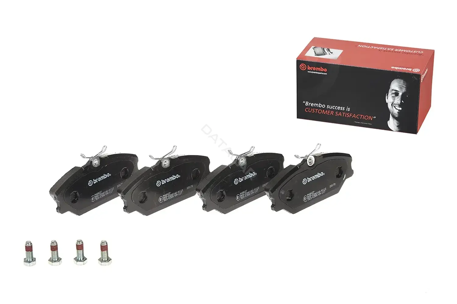 Тормозные колодки BREMBO P68027