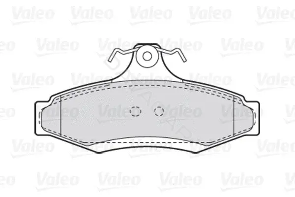 Тормозные колодки VALEO 301902