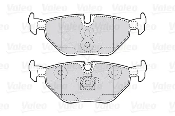 Тормозные колодки VALEO 301753
