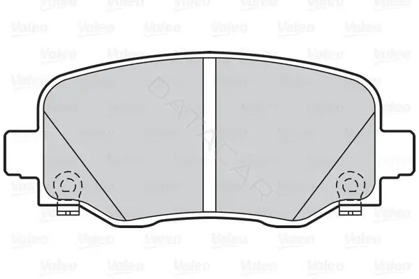 Тормозные колодки VALEO 302202