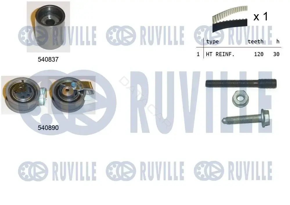Комплект ГРМ RUVILLE 550137