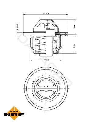 Термостат NRF 725150