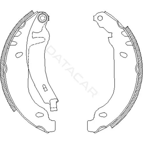 Барабанные колодки REMSA 4169.02