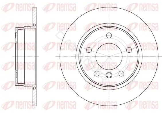 Тормозные диски REMSA 6284.00