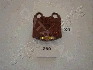 Тормозные колодки JAPANPARTS PP-260AF