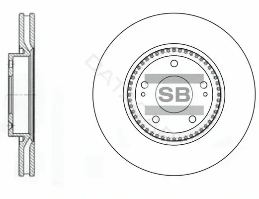 Тормозные диски Hi-Q SD1005