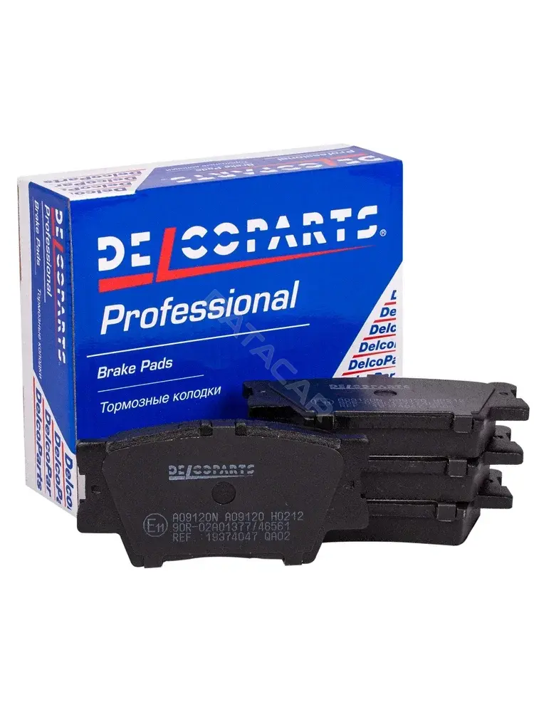 Тормозные колодки ACDelco 19374047
