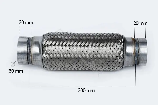 Гофра глушителя ASAM 33745