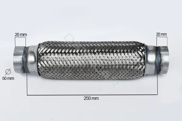 Гофра глушителя ASAM 33746