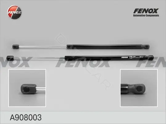 Амортизатор крышки багажника, капота, заднего стекла FENOX A908003