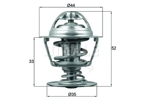 Термостат KNECHT/MAHLE TX17388D