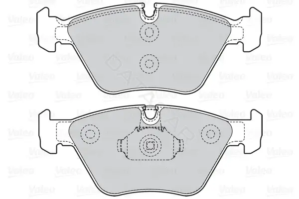Тормозные колодки VALEO 302067
