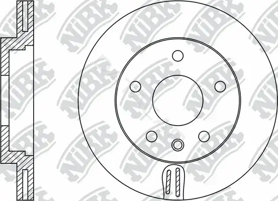 Тормозные диски NiBK RN43008