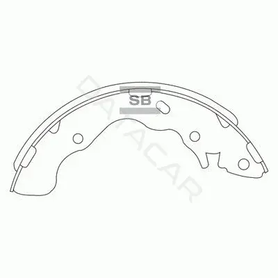 Барабанные колодки Hi-Q SA128
