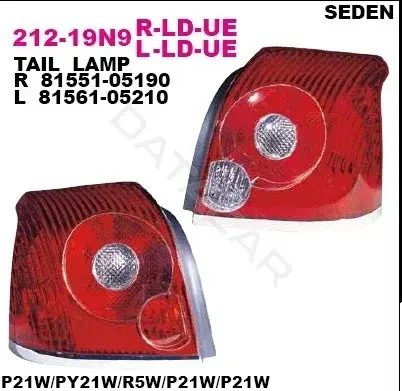 Задние фонари DEPO 212-19N9L-LD-UE